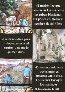 La historia de las apariciones de Nuestra Señora en La Salette 2 Notre dame de la Salette Span2
