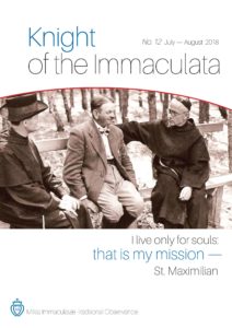 Knight of the Immaculata Magazine 17 Knight No.12 cover