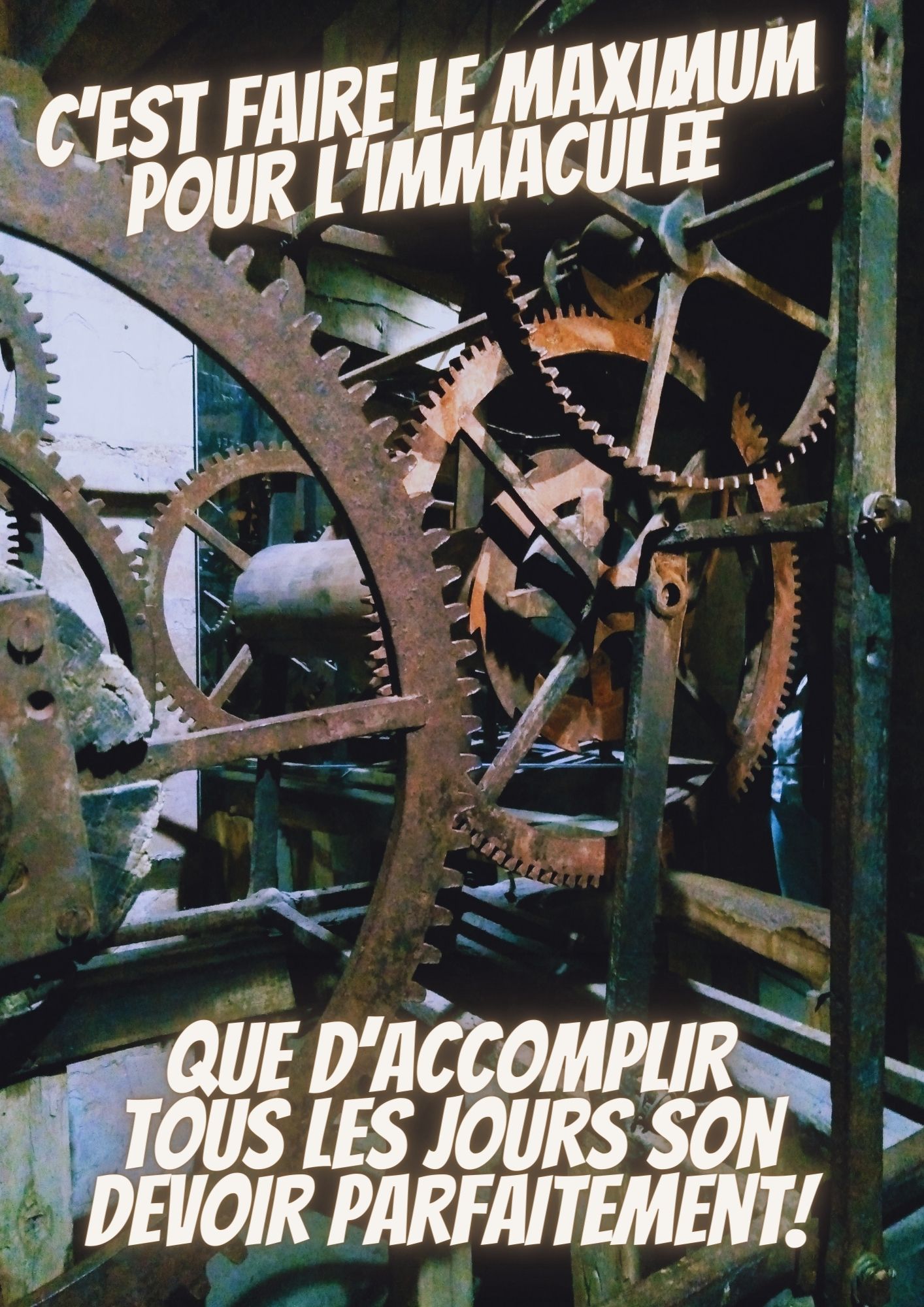 Accomplir la Volonté de l'Immaculée 4 arme du chevalier accomplir la volonte1