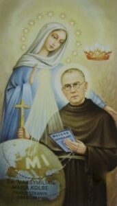 H20627PV Heiligenbild Hl Maximilian Kolbe