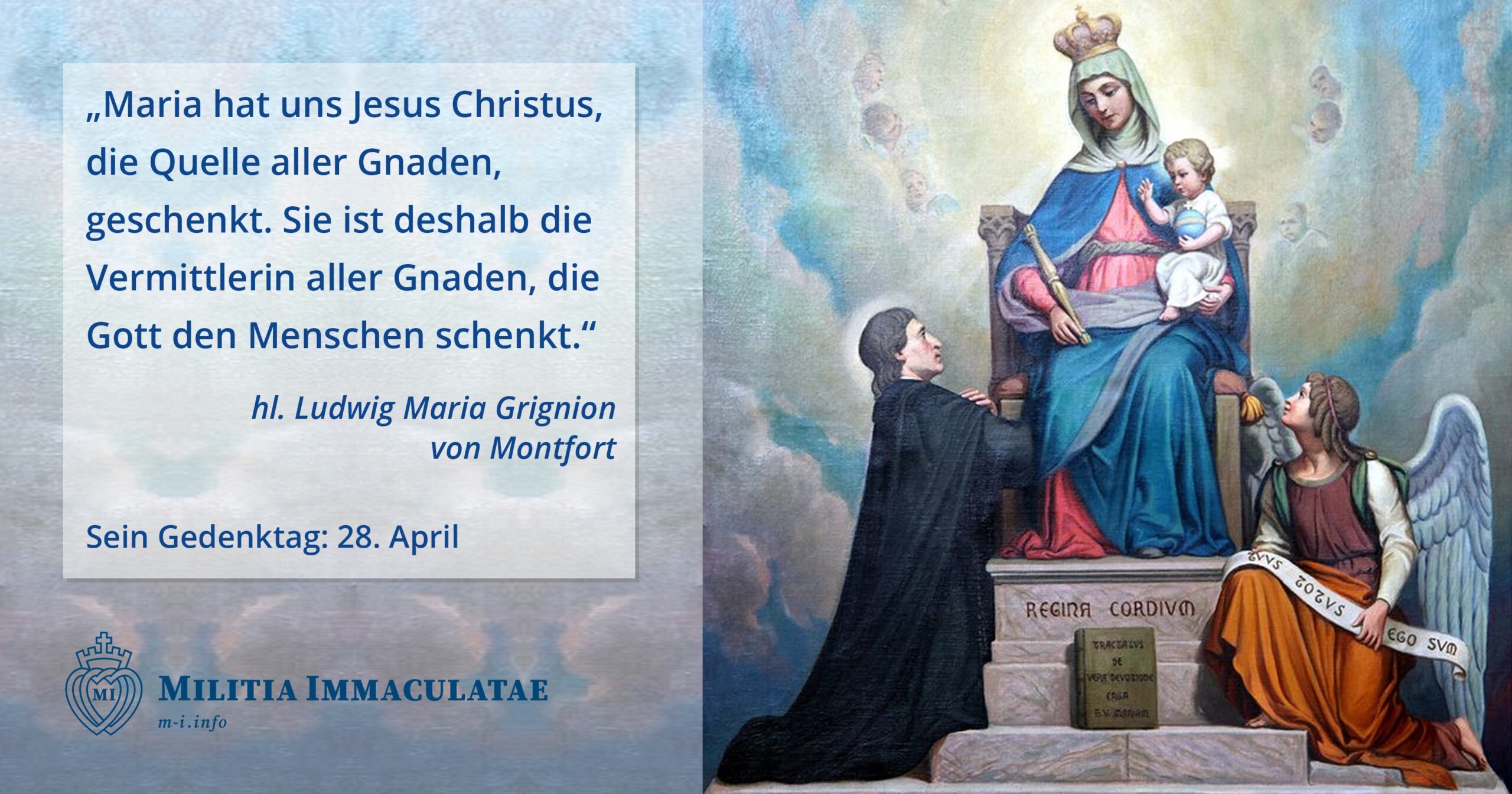 Lebensbeschreibung des hl. Ludwig Maria Grignion von Montfort 1 Zitat 2021 kw17 scaled