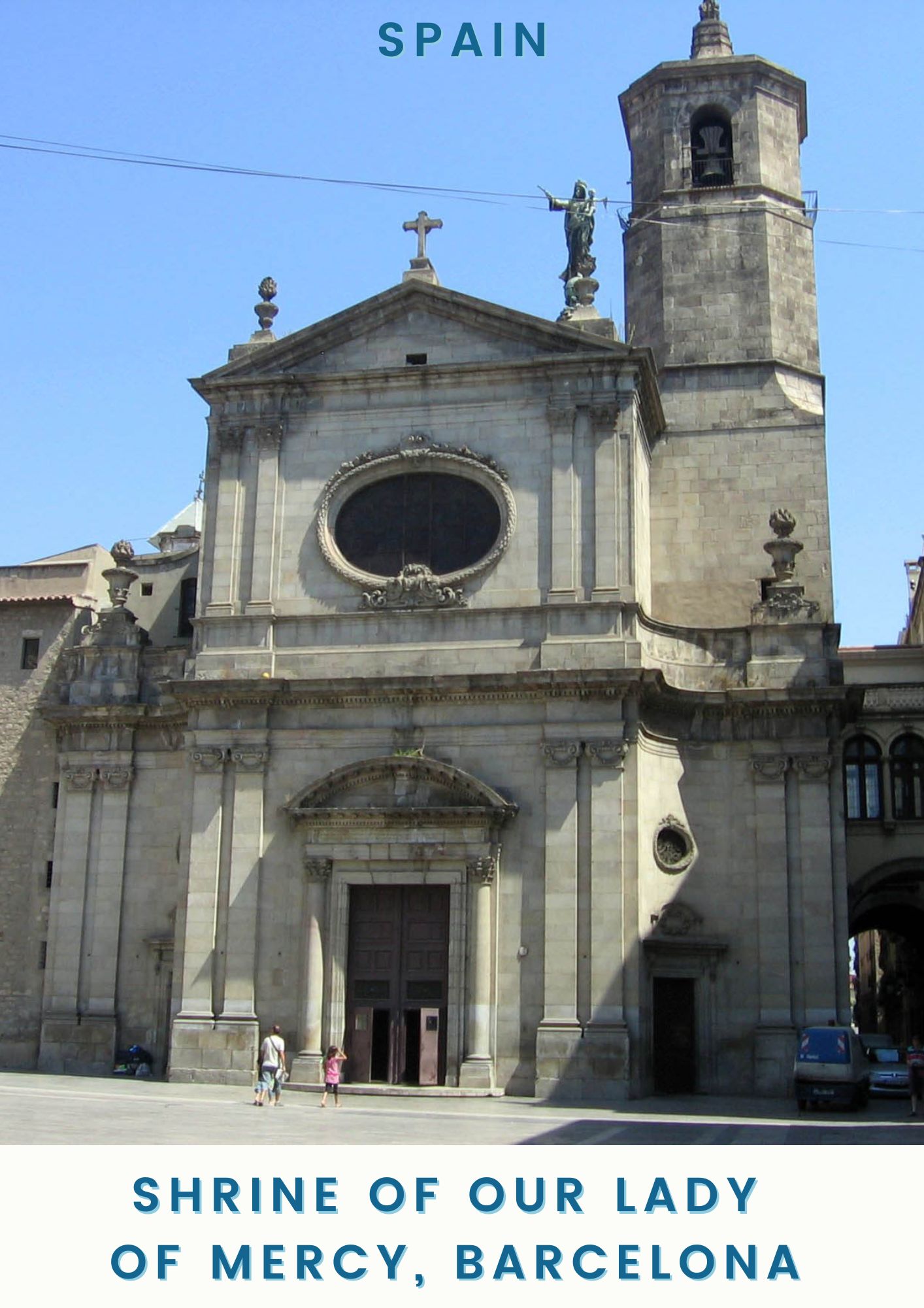 The foundation of the Order of Mercedaries in 1218 - Spain 2 The oldest sanctuary and the apparition of Mary OL MERCY1