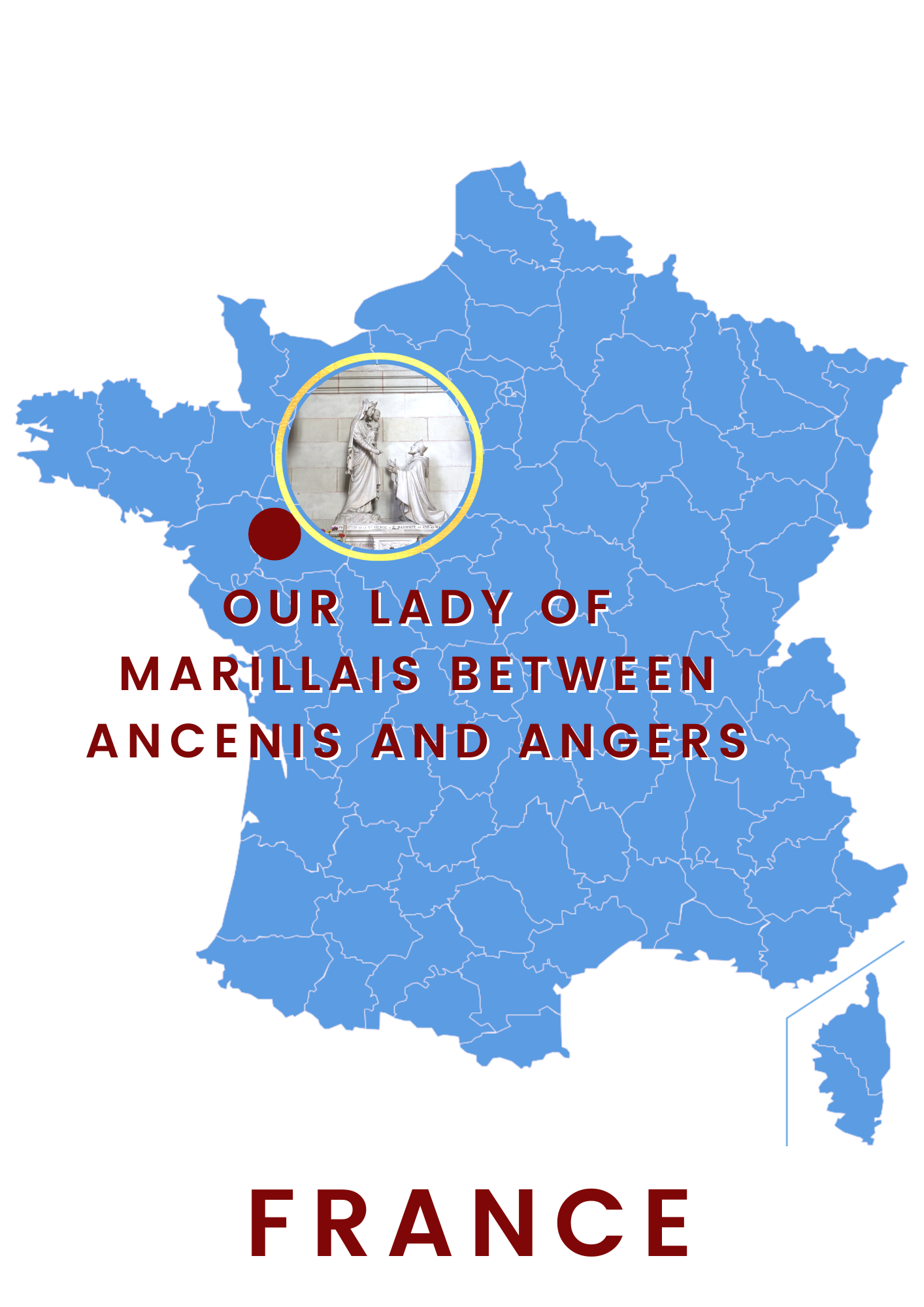 Our Lady of Le Marillais in Anjou 1 oldest apparition for deco1
