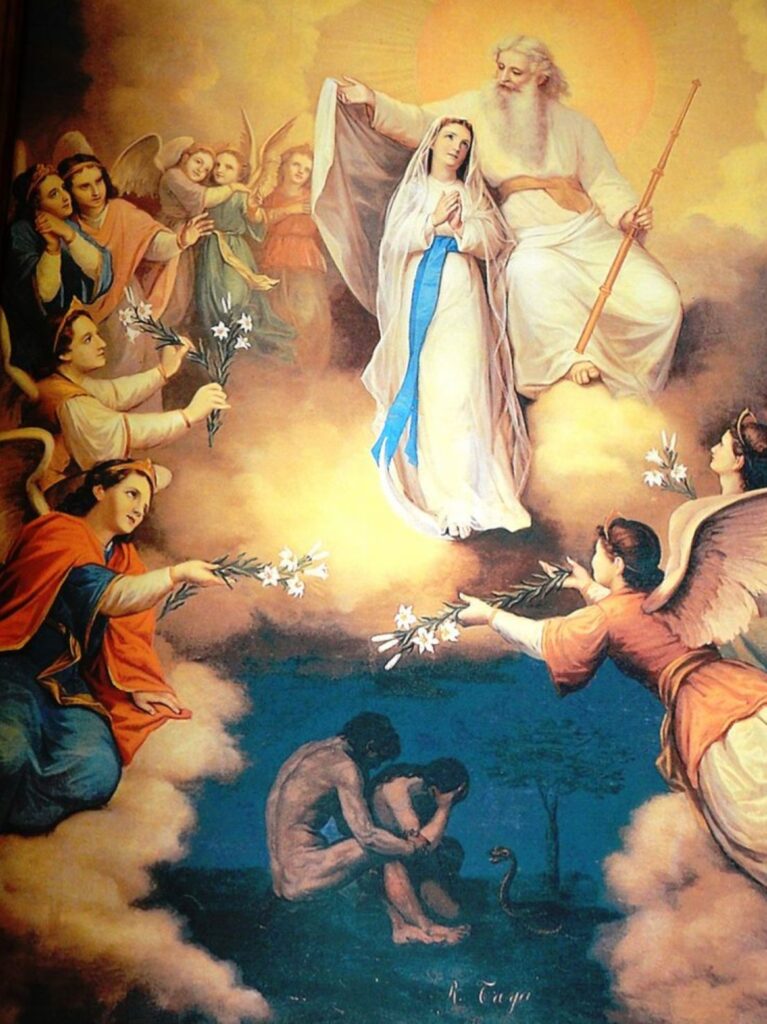 L'Immaculée 1 promesse divine immaculee conception
