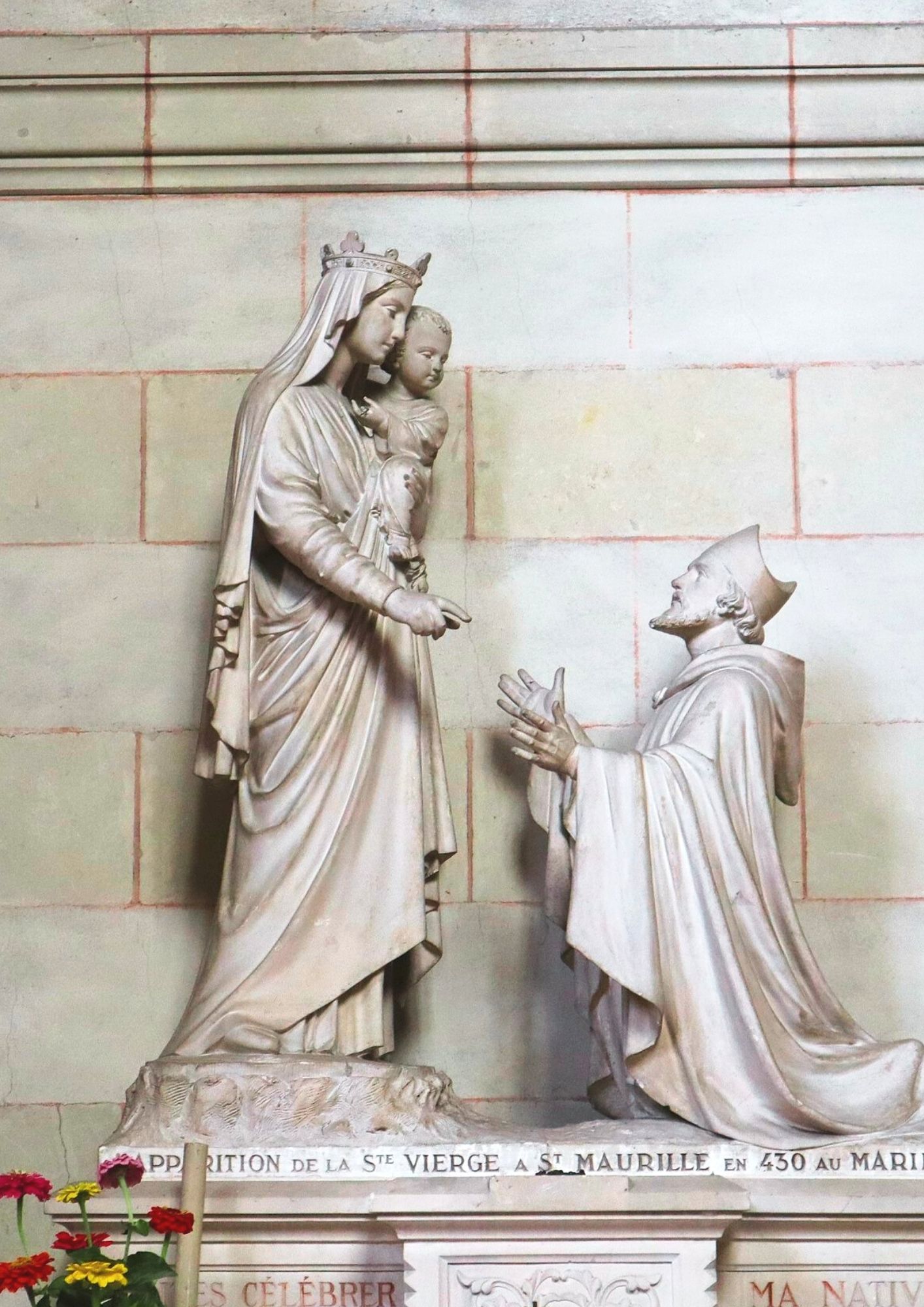 Our Lady of Le Marillais in Anjou 4 Notre Dame du Marillais entre ancenis et angers1