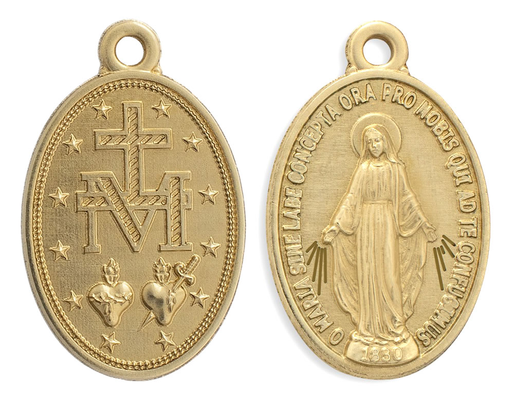 Który Cudowny Medalik jest autentyczny? 3 neue medaille gold2