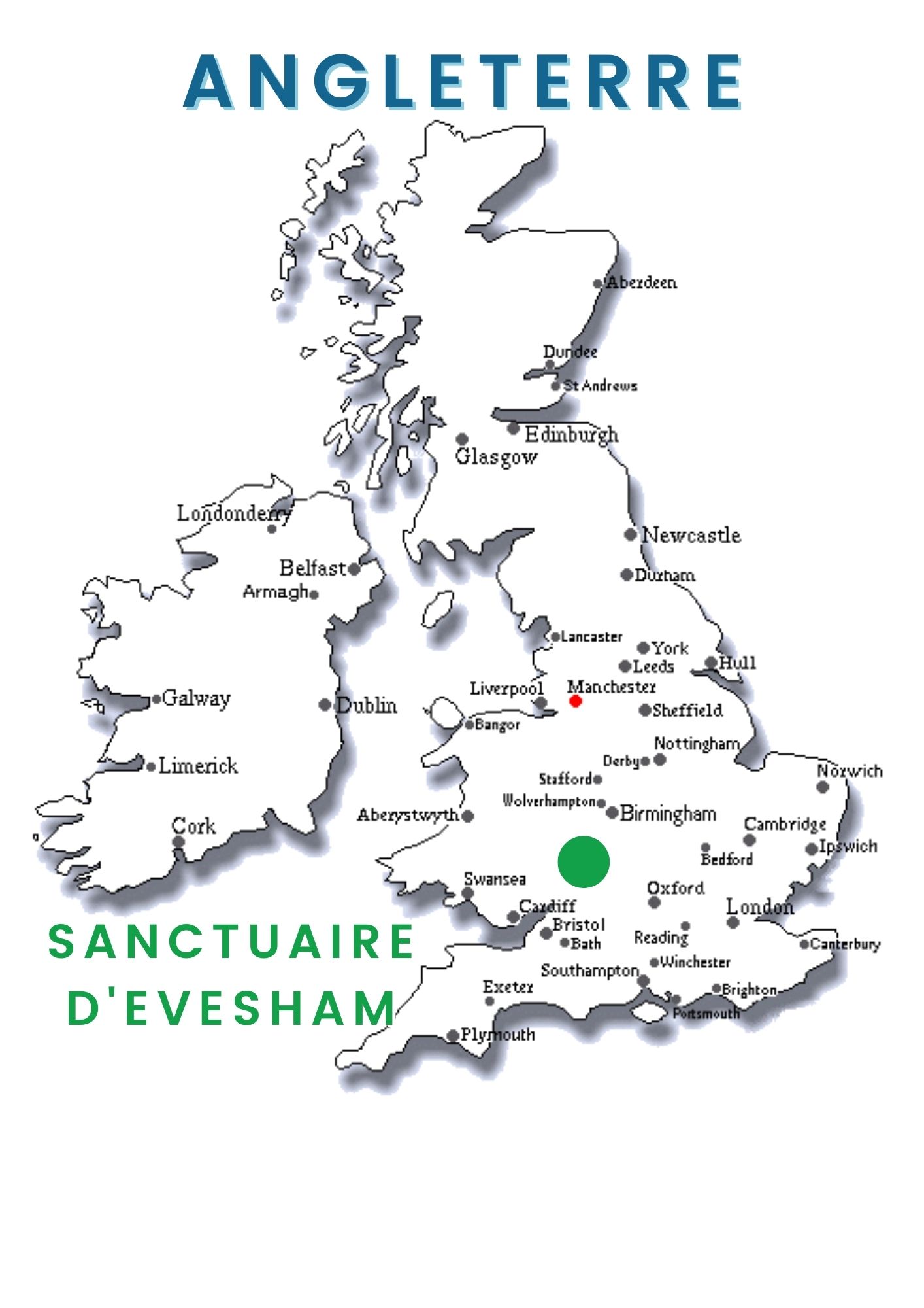 Le sanctuaire d'Evesham en 709 - Angleterre 1 Le sanctuaire dEvesham2