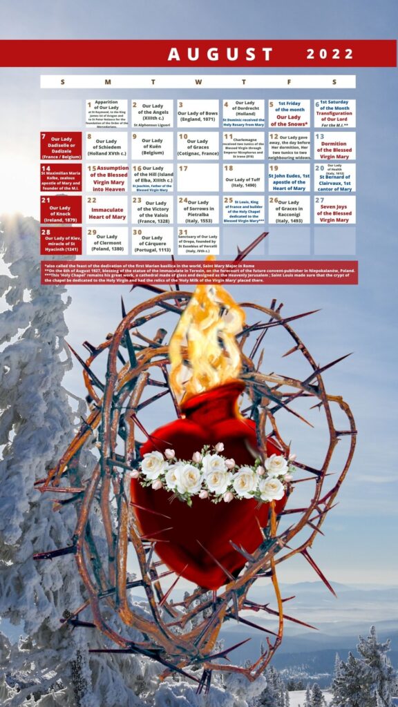 SCREEN Calendar 2022 aout