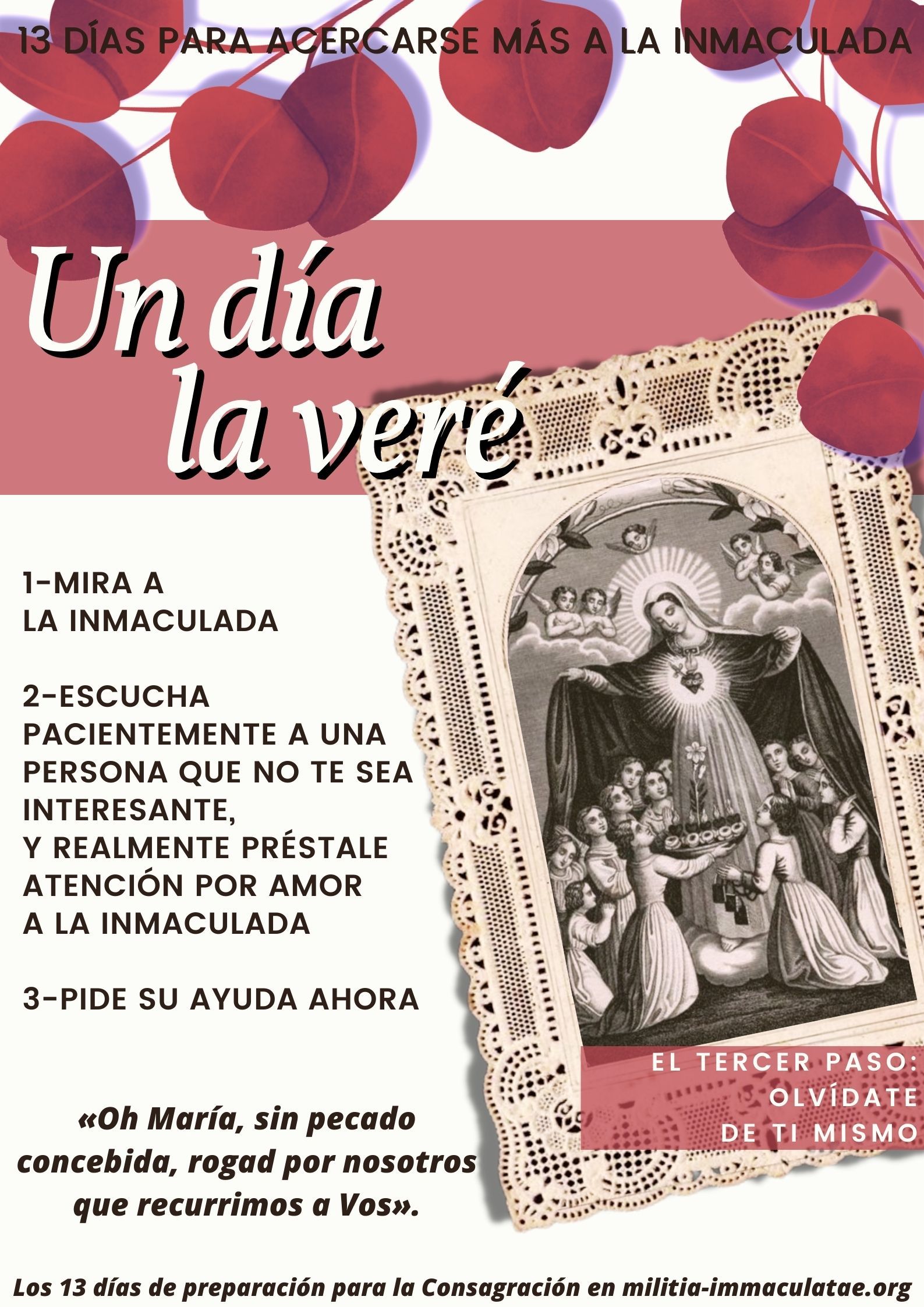 Preparo o renuevo mi consagración a la Inmaculada 11 Span 0000225