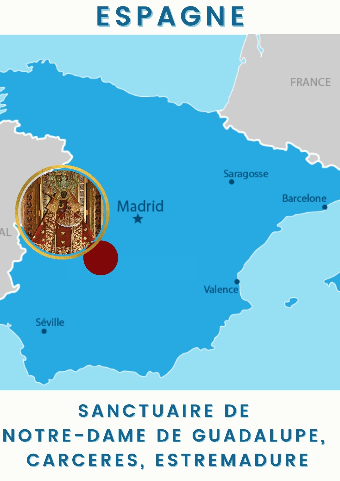 El Santuario de Nuestra Señora de Guadalupe, en España 1 sanctuaire de notre dame de Guadalupe carceres estremadure2