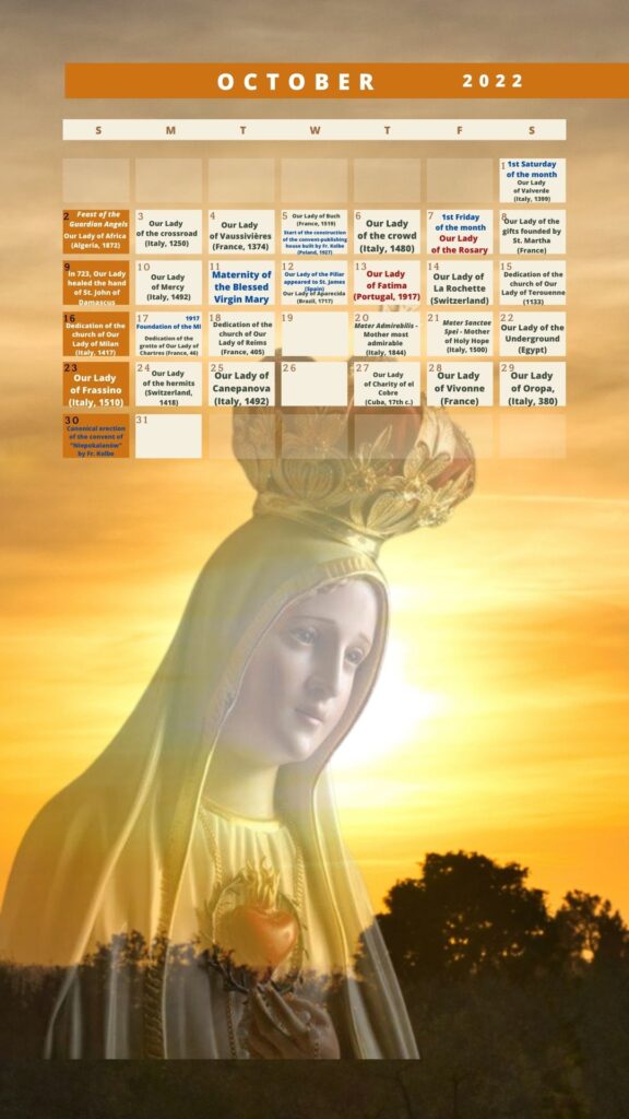 SCREEN Calendar 2022 octobre