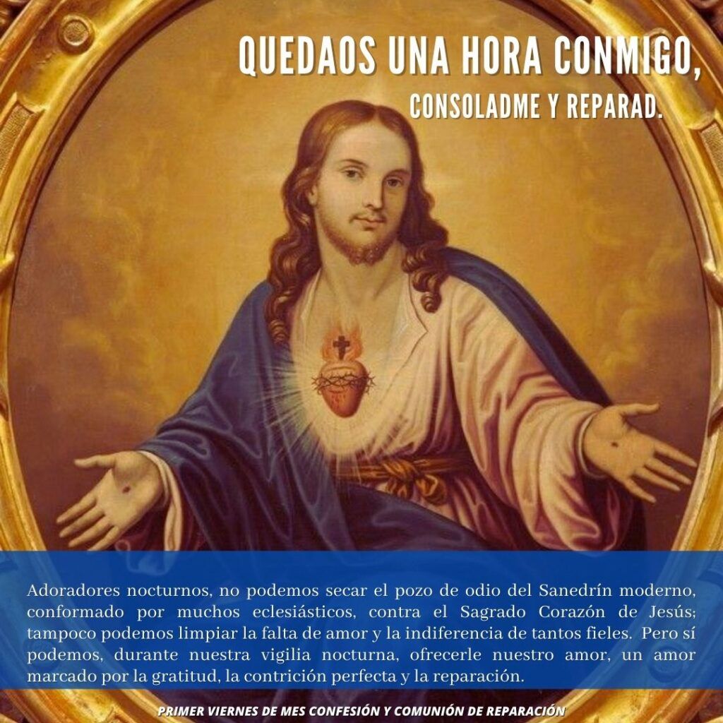 El Primer viernes y el Primer sábado del mes. 32 Insta Span 0000392