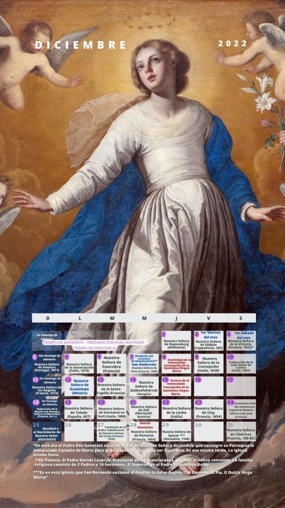 SCREEN Span Calendar 2022 december