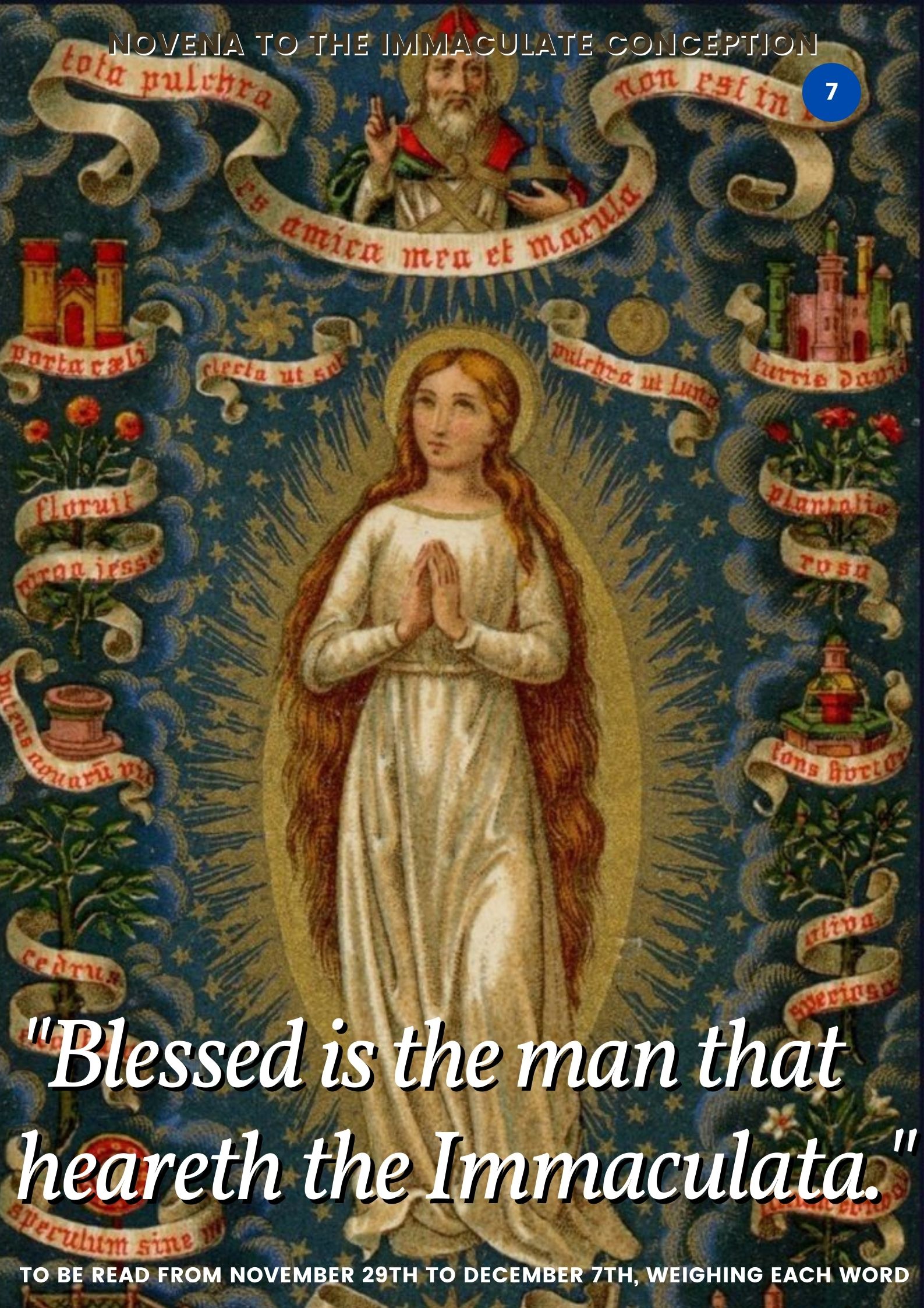 Novena to the Immaculate Conception in pictures 3 Engl 0000396