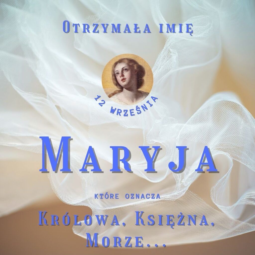Wymawianie świętego imienia Maryi 1 Pol 0000478