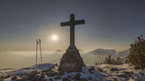bergkreuz envato Crossofsummitofamountain